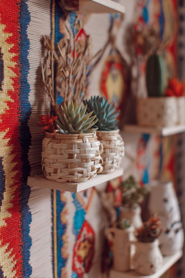 Picture of 30 Bohemian Wall Décor Ideas - Gloomy Girlz