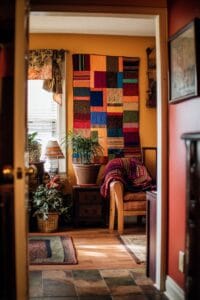 30 Bohemian Wall Décor Ideas - Gloomy Girlz - Glam Bohemian Wall Decor Ideas Inspiration